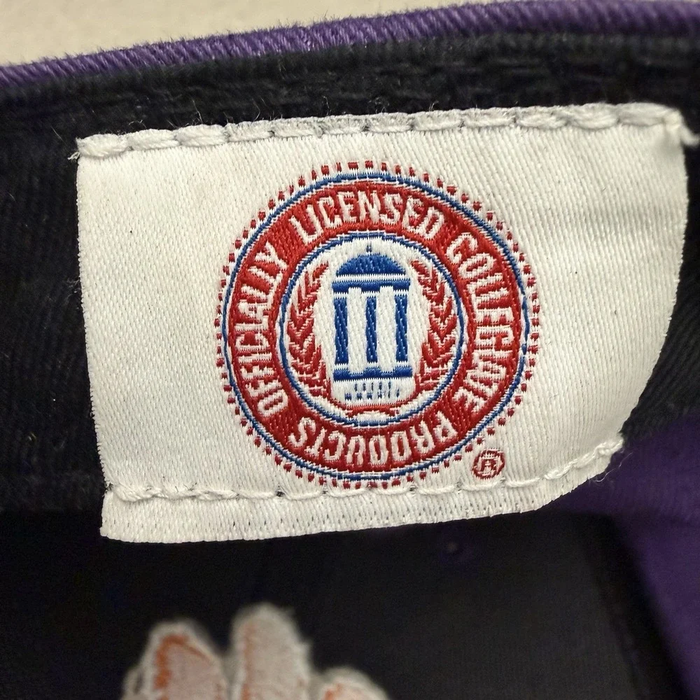 Clemson Tigers Purple Fan Favorite Officially Licensed Product Strap‎ Back Hat